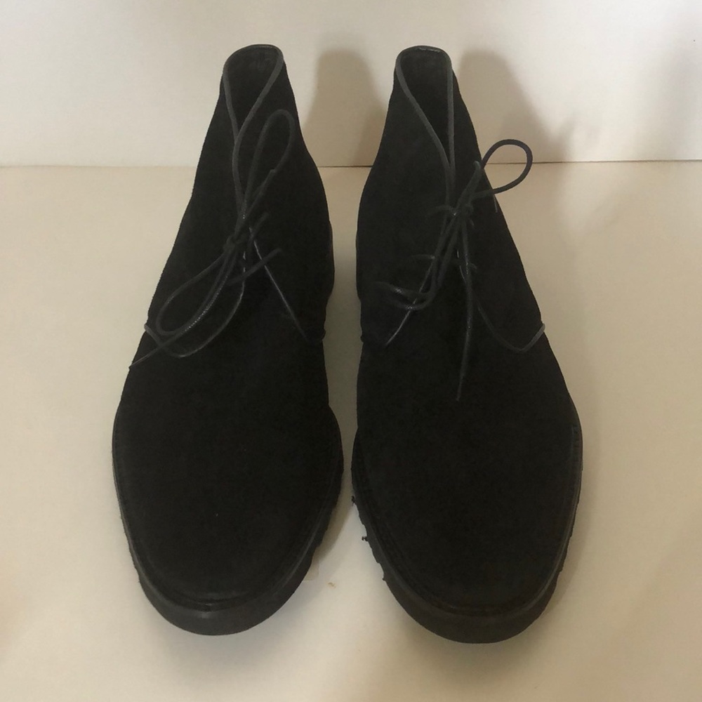 NEW BrunoMagli Black Suede Chukka Boot Size 10M